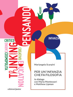 cover image of Per un'infanzia che fa filosofia
